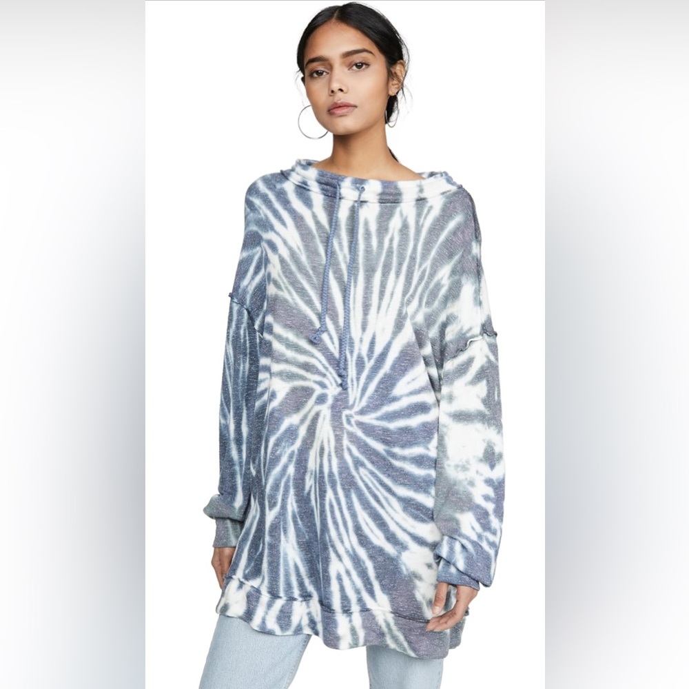 Tie-Dye Oversized Women's Top